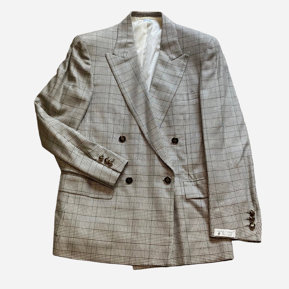 Classic double breasted blazer